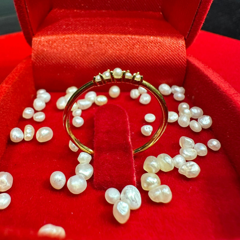 Peral rings1.24gram 21k Peral rings1.24gram 21k