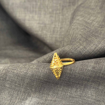 خاتم حب الهيل عيار 21 